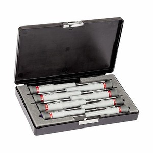 Juego de Destornilladores de Precisión Usag 329 N/S8, Punta Plana Industrial, Acabado Pulido - Product Image 1