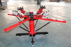 4 Color 4 Station Screen Printing Press for Sale - Product Image 2