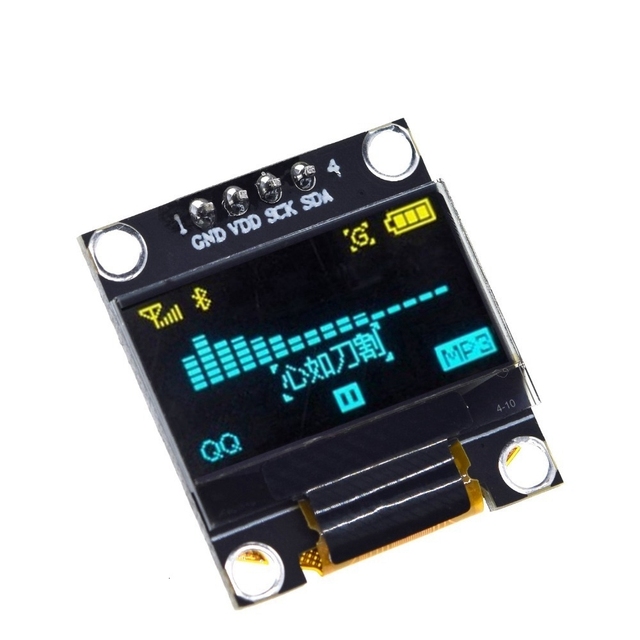 Factory Outlet 0.96 Inch Oled IIC Serial White OLED Display Module 128X64 I2C SSD1315 12864 LCD Screen Board