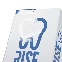 Boîte d'emballage Conception libre d'usine Caja Alineadores Logo imprimé personnalisé Alignement dentaire des dents Emballage en carton de boîte-cadeau