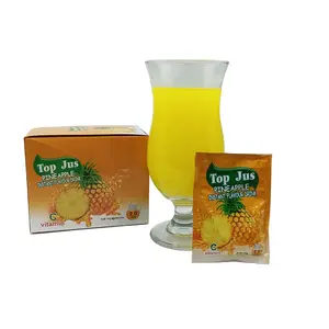 Bevanda istantanea aromatizzata alla frutta in polvere arancione mango fragola ananas sapore di scegliere