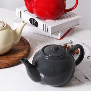 Juego de Té y <span class=keywords><strong>Caf</strong></span>é de Cerámica Blanca Ecológica de Lujo Moderno, Venta al por Mayor de Fábrica Jinbaichuan, Tetera de Porcelana para Uso en el Hogar, Oficina o Cafetería - Product Image 3