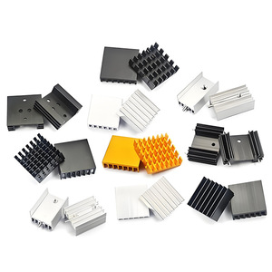 Disipador de calor de aleación de aluminio, 9x9x5mm, alta conductividad térmica, para refrigeración de cargadores, pieza de refrigeración para ordenador - Product Image 3