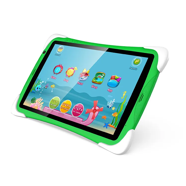 ITZR 10 inç çocuklar eğitim ped Wifi 800*1280 Ips Android 4G Lte Tablet PC