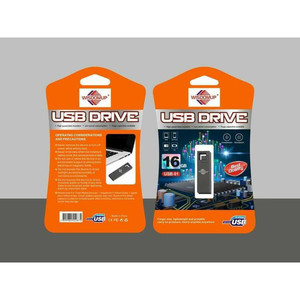 16GB USB Flash Drive 3.0 veloce trasferimento dati e soluzioni di archiviazione elegante metallo penna e bastone compatibile con PC & telefono - Product Image 1