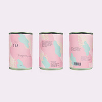 Cajas de embalaje de vela de cartón con impresión a Color, caja de embalaje de vela de lujo, colores Pastel