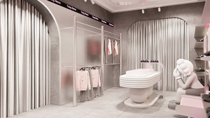 Professional Modern Shoe Display <b>Shelf</b> | Custom Shop Design with LED Light for Shoe Store Fixtures - Product Image 5