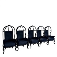 Vente directe usine – Chaise de princesse ajourée de style chinois, en bois massif, dossier haut, style cage à oiseaux, mobilier commercial pour hôtel