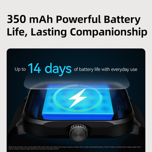 GTS12 นาฬิกาอัจฉริยะทรงสี่เหลี่ยมจอแสดงผล TFT ความละเอียด 320x386 วัดอัตราการเต้นของหัวใจด้วยแม่เหล็ก ติดตามการนอนหลับ ผู้ช่วยเสียง AI กันน้ำระดับ IP68 - Product Image 3