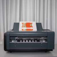 Skycut A3MAX4-D Dubbele Kop Servomotor Automatische Voeding Label Snijplotter Hoge Snelheid Sticker Stans Cutter Met Ccd Camera