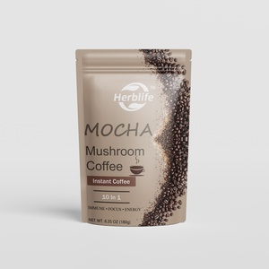 Café Mocha con Hongos, Mezcla de Café con 10 Hongos en 1, con Melena de León y Cordyceps, Favorece la Concentración, la Inmunidad y la Salud Intestinal - Product Image 1