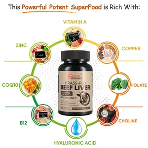 Premium Grass Fed Beef <b>Liver</b> Capsules <b>Liver</b> Hormone with Vitamins Support Health Grass Fed Beef <b>Liver</b> <b>Supplement</b> - Product Image 2
