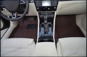 Tapis de sol de voiture en cuir pour skoda superb 2010 2011 2012 2013 2015 2014 2016 2017 2018 2019 2020 tapis 2 3 accessoires 2008 2009 - Product Image 5