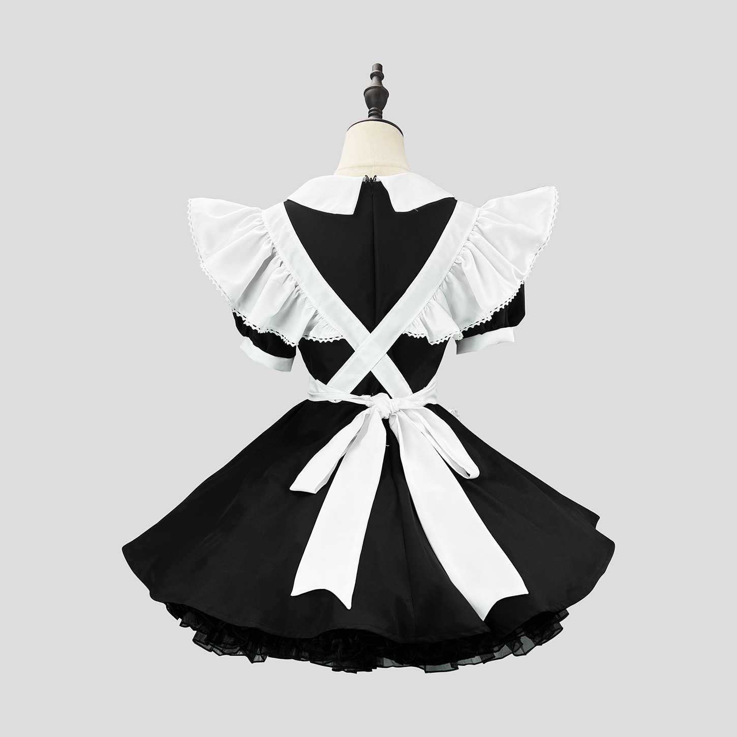 Black Japanese-style Maid Dress Cosplay Costume For Women - Oem