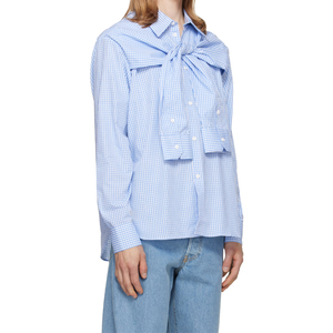 Chemises en popeline à carreaux de qualité supérieure pour hommes, 100% coton, manches longues, col boutonné, en coton Oxford - Product Image 4
