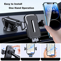 Nouvelle Tendance 2026 : Support Téléphone Voiture Flexible à Bras Télescopique Long en ABS/Silicone, Rotatif à 360° pour Tableau de Bord, Fixation Ventouse – Cadeau Promotionnel