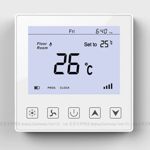 Boîtier de <span class=keywords><strong>Thermostat</strong></span> intelligent WiFi, boîtier de contrôle de température, pour l'eau, le chauffage électrique du sol, chaudière à <span class=keywords><strong>gaz</strong></span>, fonctionne au sol - Product Image 2