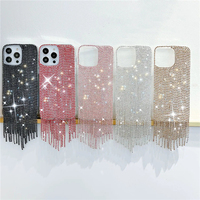 Sparkle Crystal Diamond Glitter Handmade Rhinestone Phone Case pour iPhone 15 14 13 12 11 Pro Max Mobile Phone and Accessory