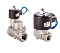 Vanne de commande solénoïde BOWLING SUS SUW SUS DN50 normalement fermée (N/C) – Garantie 1 an – Usage général – Raccord fileté – Pression pneumatique