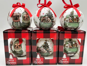 Boules de Noël en mousse pour fenêtre, motif bonhomme de neige et renne, en polystyrène, ornement animal en mousse pour promotion saisonnière - Product Image 2
