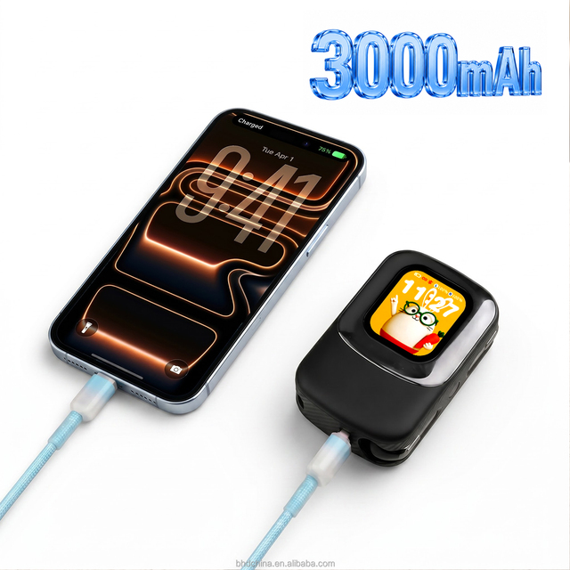 2 in 1 Touch Screen Bluetooth Earbuds 3000mAh Emergency Power Bank Charging Case Wireless Headphones for Outdoor Camping Travel