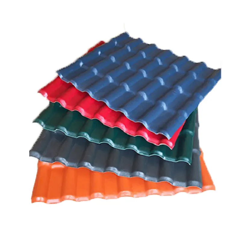 Baldosas de techo de hormigón ligeras, materiales de construcción de resina sintética a prueba de fuego, antideslizantes e impermeables