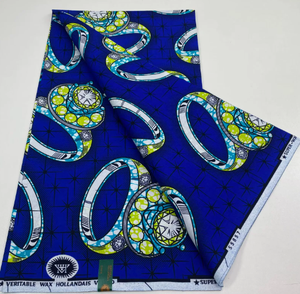 Tela de algodón puro africano para ropa Ankara - Product Image 3