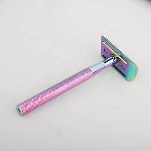 <strong>Best</strong> <strong>Double</strong> <strong>Edge</strong> Shaving <strong>Razor</strong> for Colorful Safety <strong>Razor</strong> for Daily Use &amp; Hotel Hair Removal Cosmetics Gift Box Included - Product Image 3