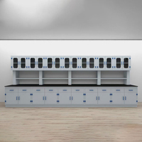 Prix d'usine - Bancs de travail de laboratoire de biotechnologie résistants aux acides et aux alcalis - Banc de travail de laboratoire avec armoires de rangement