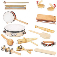 Percussion Instrument Set With Xylophone Educational Musical Learning Instruments Toys