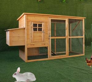 2021 yeni katı ahşap aile hayvan yuva kapalı/açık - Product Image 3