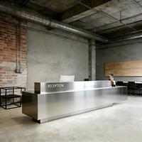 Bureau de réception moderne personnalisé pour hall d'hôtel, bureau, espaces commerciaux - Design multifonctionnel