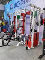 Rack de musculation multifonctionnel réglable et durable, équipement de musculation pour usage commercial, idéal pour l'entraînement de musculation