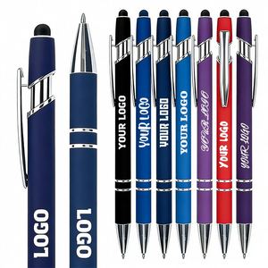 Wholesale Promo Business Branded Custom Printing Executive Classic Black Gold Luxury Metal Ballpoint <b>Pens</b> With <b>Customised</b> Logo - Product Image 1
