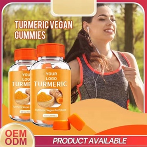 Vente en gros de gommes au curcuma naturelles de qualité supérieure, personnalisées, 60 unités, pour soutenir le système immunitaire et la santé des articulations - Product Image 6