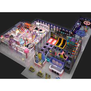 Nuevo Ninja Course Adventure Park Tube Slides Soft Play Kids Naughty Business <span class=keywords><strong>Plan</strong></span> Indoor Playground Equipment para niños - Product Image 4