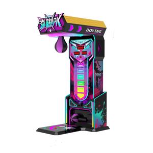 Máquina de Boxeo Operada con Monedas, Máquina de Juego de Boxeo para Fitness, Equipo de Boxeo Arcade con Redención de Premios, Juego de Golpeo y Patadas con Objetivo - Product Image 1