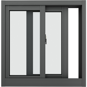 Fenêtres Coulissantes Modernes en Aluminium à Double Vitrage Certifiées NFRC à Rupture de <span class=keywords><strong>Pont</strong></span> <span class=keywords><strong>Thermique</strong></span> pour Projet de Villa Résidentielle - Product Image 2