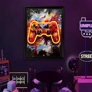 Star Planet LED picture frame neon indoor hanging <b>wall</b> decoration luminous hanging painting USB powered <b>dimmable</b> ambient <b>light</b> - Product Image 6
