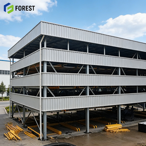 Steel Structure Parking Building Fabricator Space Saving Oem Multi Story High Load Smart Sturdy Heavy Duty Structural - Product Image 4