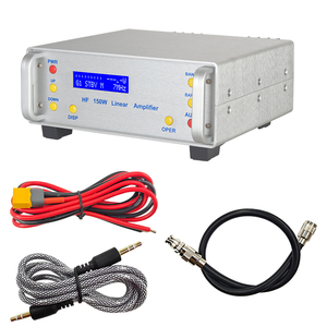Chi phí-hiệu quả HF khuếch đại công suất 100W đạt được SSB thu phát nghiệp dư ham đài phát thanh 0.5-30MHz bốn cấp độ điều chỉnh - Product Image 4