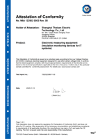Module de surveillance d'isolation triphasé standard de l'UE