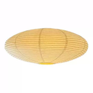 Japanese Wabi Sabi <b>Style</b> Paper Pendant Lamp Oval E26 Single <b>Head</b> Home Lighting For Living Room Bedroom Guesthouse - Product Image 5