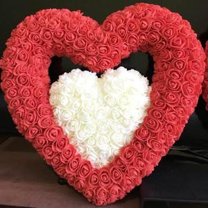 2.5cm 144 pièces Mini têtes de fleurs de roses artificielles vraies têtes de fausses roses en mousse pour bricolage fleurs de <span class=keywords><strong>mariage</strong></span> pinces à cheveux de mariée - Product Image 3