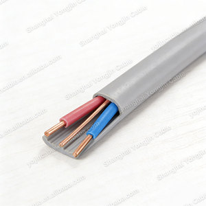 <span class=keywords><strong>Cable</strong></span> Eléctrico de Cobre con Aislamiento de PVC <span class=keywords><strong>Plano</strong></span> de <span class=keywords><strong>3</strong></span> Núcleos 6242Y para Cableado Eléctrico en Edificios - Product Image 4