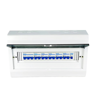 Boîtier de disjoncteurs moulé en métal JINHAI AK-17S 17 voies, type surface, pour distribution intérieure, protection IP30