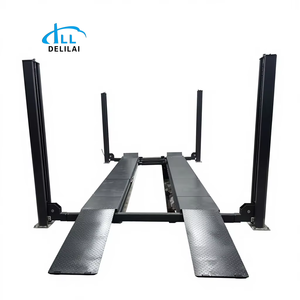 Pont élévateur hydraulique mobile à 4 colonnes 4T/5T/6T/8T/10T personnalisé pour alignement <span class=keywords><strong>de</strong></span> véhicules - Product Image 1