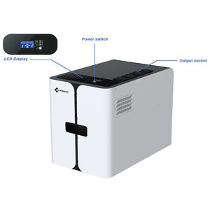 Kebos <span class=keywords><strong>PEB</strong></span> 1.2kw 2400VA Surge Power MPPT Générateur mobile Portable IP65 Power Bank Station Batterie Module Public cible Extérieur - Product Image 5