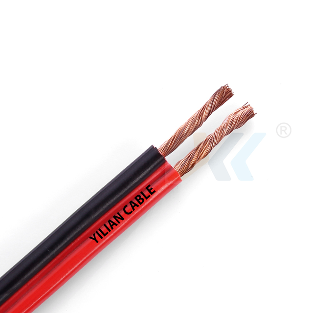 Wholesale  Speaker Cable  2 Core Audio Speaker Cable Wire Flat Electric Cable CCA BC