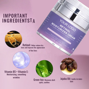 Crema antiinvecchiamento per la cura della pelle biologica etichetta privata vitamina E collagene ripara crema per il viso con retinolo - Product Image 3